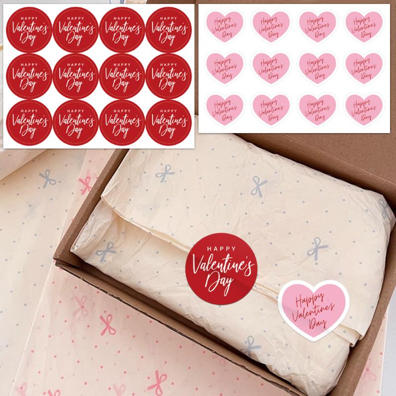 120/500Pcs Valentine'S Day Heart Stickers Sealing Sticker Happy Wedding Envelope Stickers Holiday Party Gift Decoration Stickers