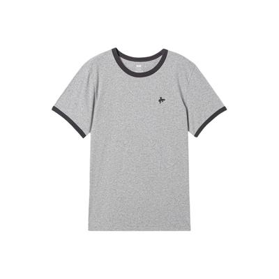 Levis Einfaches Bequemes Lässiges Strick T-Shirt mit Rundhalsausschnitt und kurzen Ärmeln für Herren Tops 003R5-0001
