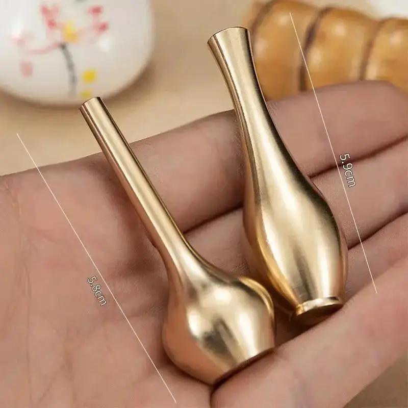 Mini Antique Vase Fresh Dry Flower Arrangement Modern European Style Living Room Decals Process Unique Desktop Decoration