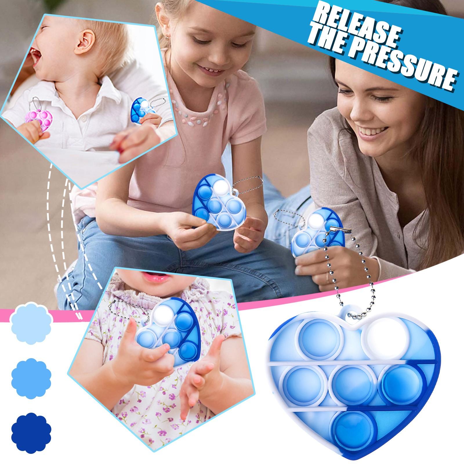 

Игрушка для снятия стресса для детей-аутистов, для взрослых, праздничная игрушка, брелок для ключей