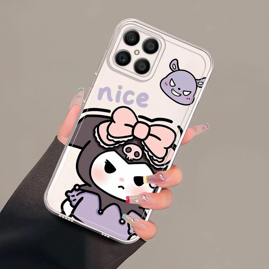 

Case for Honor X8 X8a X8b X9a 90 Lite X9b X7b Soft Phone Cover Sanrio Cartoon Cute Kuromi Honor 90 Lite