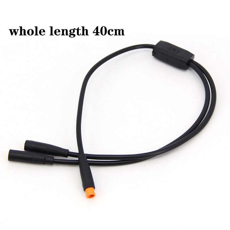 6mm M6 2 3 5 Pin 1 male to 2 female Splitter Julet Electric Butt Cable Plug Connector for ebike waterproof Signal Sensor cord V