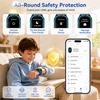 2027 New 2G/5G Kids Smart Watch GPS Location Calls SOS Camera Waterproof Child Watch for Boys Girls Present Gift Ht30 2