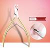 Gold Plated Stainless Steel Dead Skin Nipper & Ingrown Nail Clipper D501