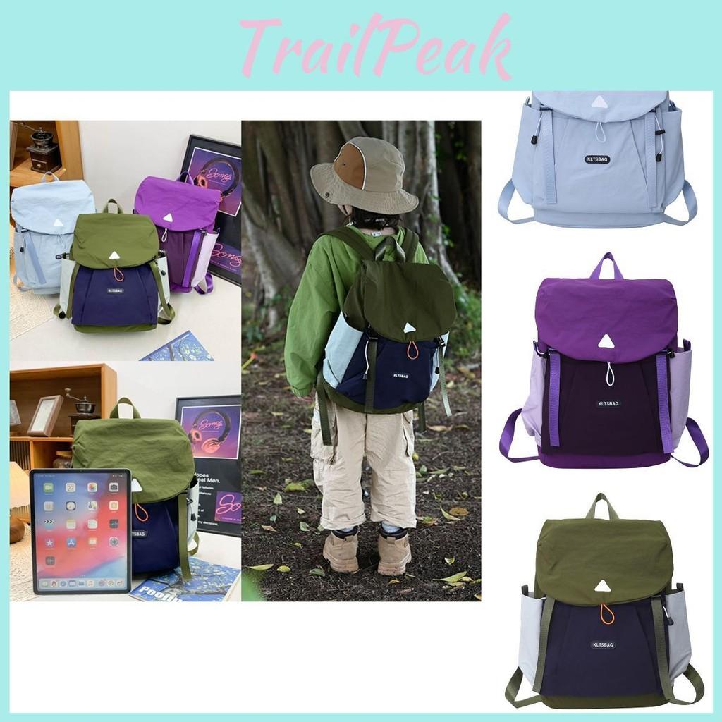 Casual Splicing Color Boys Shoulders Bag Sports Style Outdoor Backpack Student