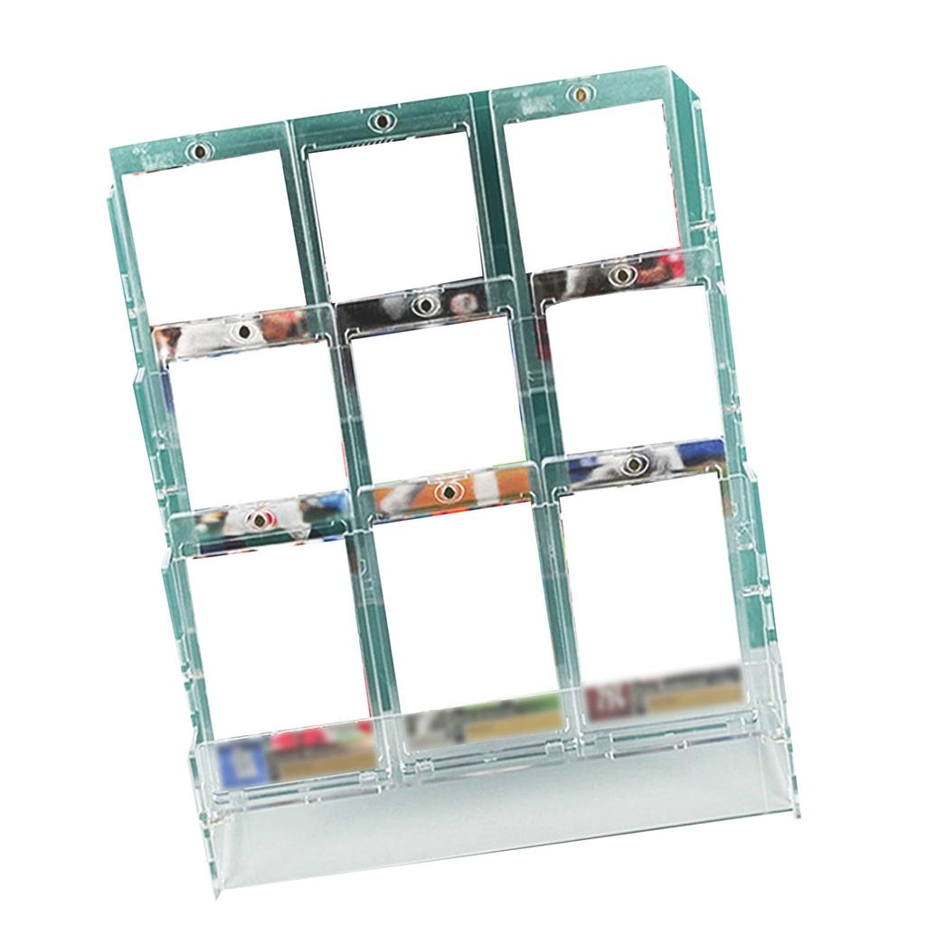 3 Layer Sports Card Display Case Easy To Use Acrylic Card Organizer Sports Baseball Card Stand Memorabilia Holder