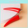 Chainsaw Man Power Demon Horn Hair Clip With Electroplated Finish For Cosplay And Daily Wear