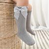 0-7T Summer Mesh Children Girls Socks Cotton Bow Solid Girl For Baby Sock Fashion Princess Clothes Accessories 2023 New
