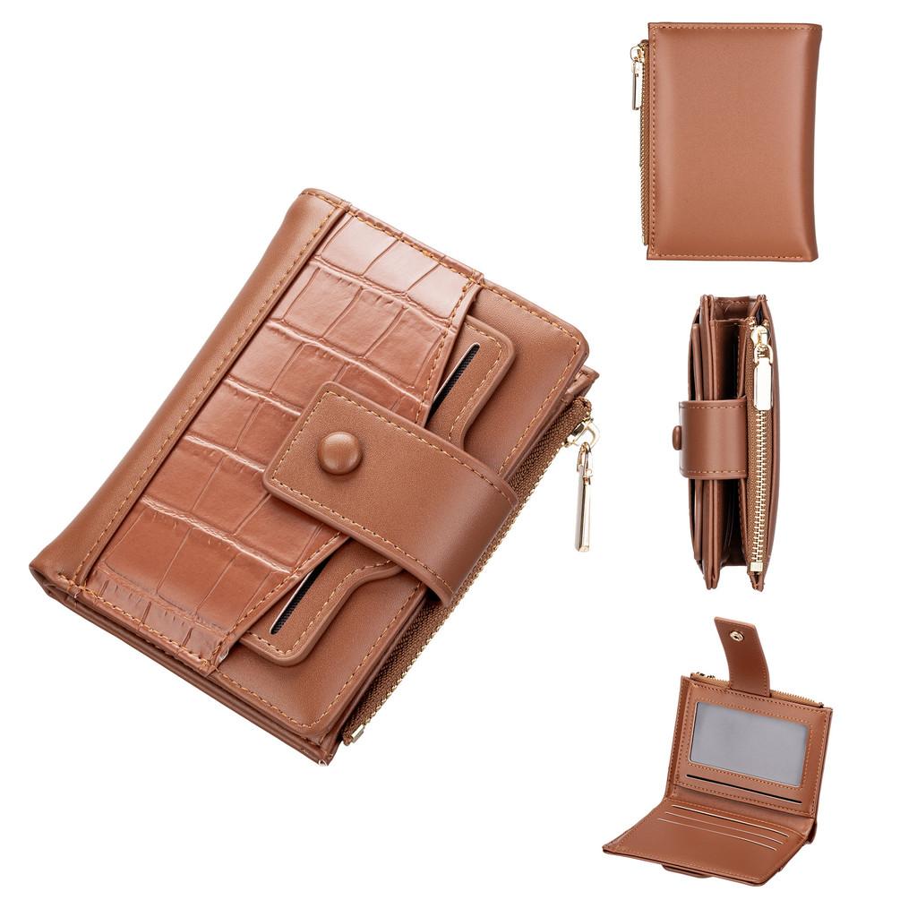 Wallets For Women Pu Material With Multi Card Slots And Expandable Storage For Daily Use