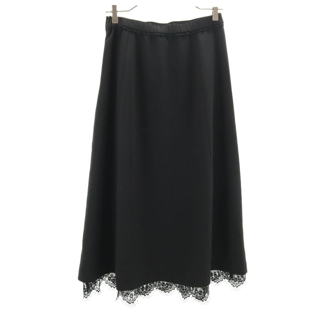 Nano Universe Long Skirt 38 Black Women Used