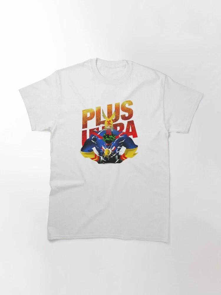 Anime My Hero Academia All Might And Deku Plus Ultra White Tshirt Size S4XL S