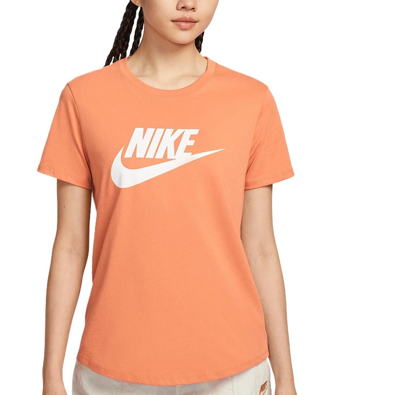 (WMNS) Nike Sportswear Essentials T-Shirt Asia Sizing Orange Women s DX7907-828 M