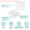 2Pcs Ultra Thin Hydrocolloid Dressing Patches Wound Dressing Adhesive Breathable Waterproof Pad Help Wound Healing Skin Care