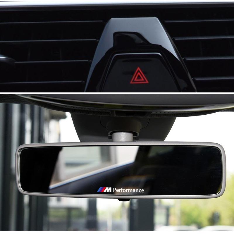 2/5/10Pcs Car Interior Random Stickers Car Steering Wheel Emblem Styling For BMW M E34 E36 E60 E90 E46 E39 E70 F10 F20 F30 X5 X6 X1 M3 M5 M6 E71 F01