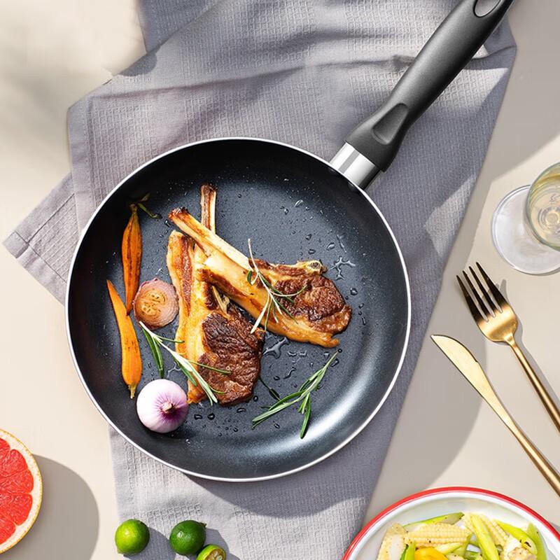 Supor Non-Stick Frying Pan with Glass Lid