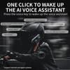 Y10 Motocyklová helma Headset Stereo Hlasové ovládání Bluetooth 5.3 Hands-Free volání IPX6 Vodotěsný 1000mAh S okolním světlem