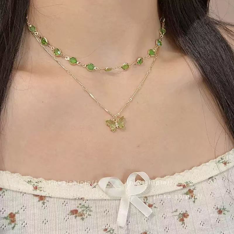 Angel's Tears~ French Water Drop Pearl Necklace Women's New Temperament Accessories High-end Light Luxury Versatile Clavicle Chain