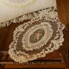 European Retro French Lace Embroidered Table Mat and Coaster Set - Home & Photo Decor