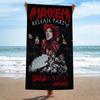 Singer L-Lady Gaga Mayhem Beach Towel For Kids Bath Towel Pool Towel Vacation Gift Picnic Towel Party Gift