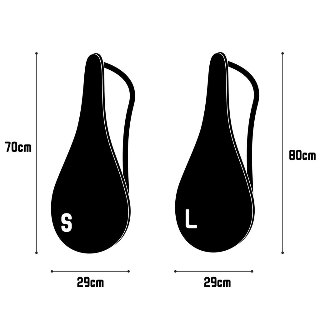 TaktZeit Tennis Racket Cover, Racket Case, Portable Case for 1 Racket, Lightweight Padded Tennis Racket Case (Black, 70cm)