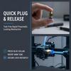 10Pcs Pneumatic Connectors For 3D Printers Parts Pc4 M6 Quick Jointer Coupler 1.75/3Mm Pipe Fittings Tube