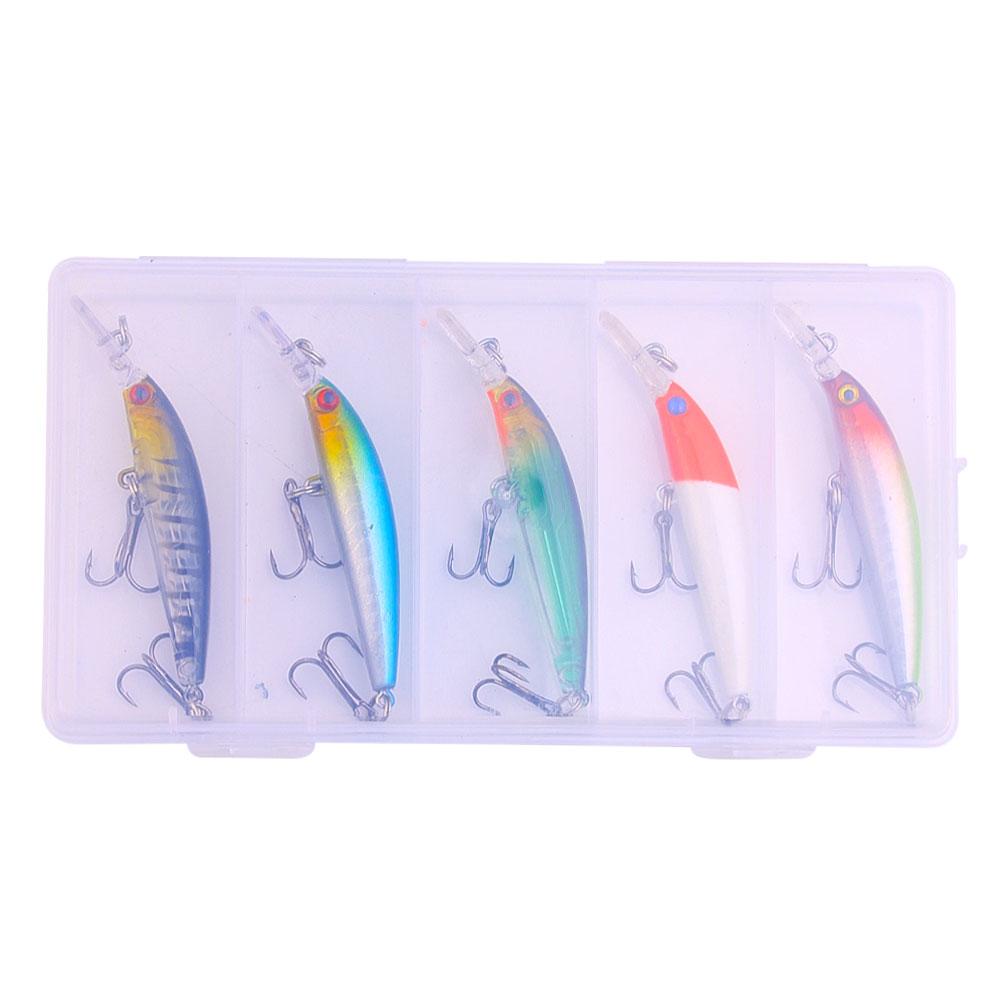 deep drive  Simulation Minnow Fishing Lure Long Casting Hard Lure With 3 Treble Hooks Wobble Fishing Tackles