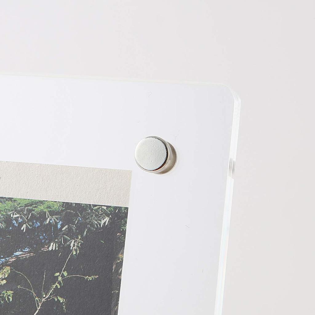 MUJI Acrylic Standing Photo Frame A5 Size Width 20cm x Depth 26cm