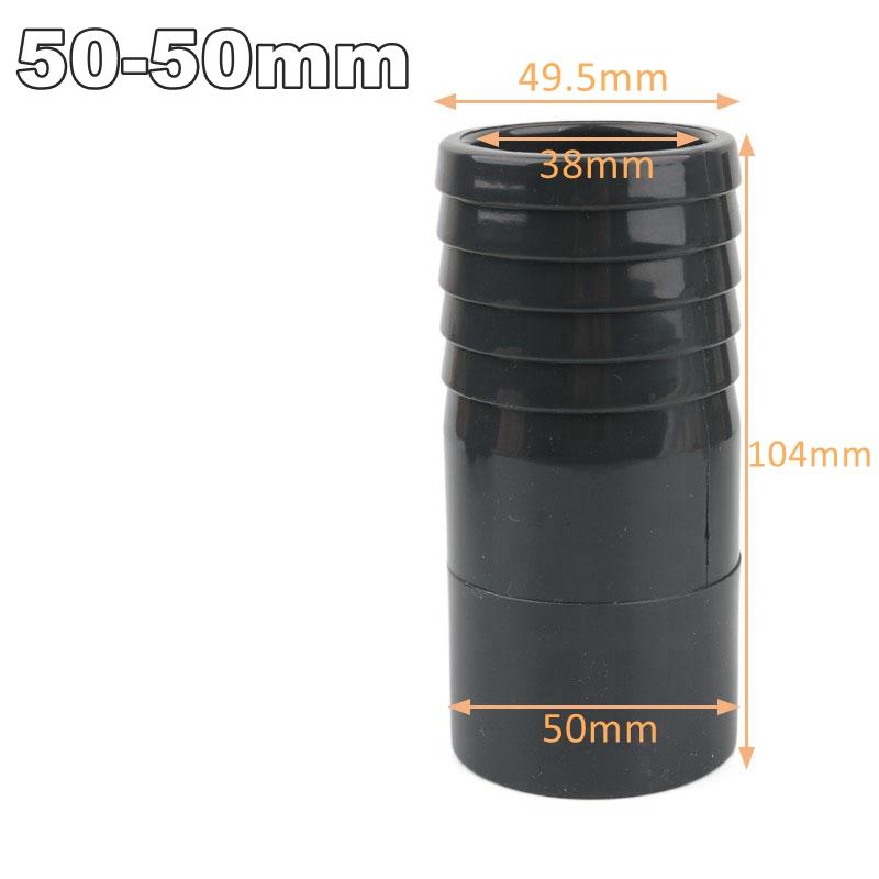 Conectores de UPVC de 16/20/32/40/50/63 mm Conector para Riego de Jardín Adaptador para Tubo Flexible Suave Accesorios para Tuberías de Agua