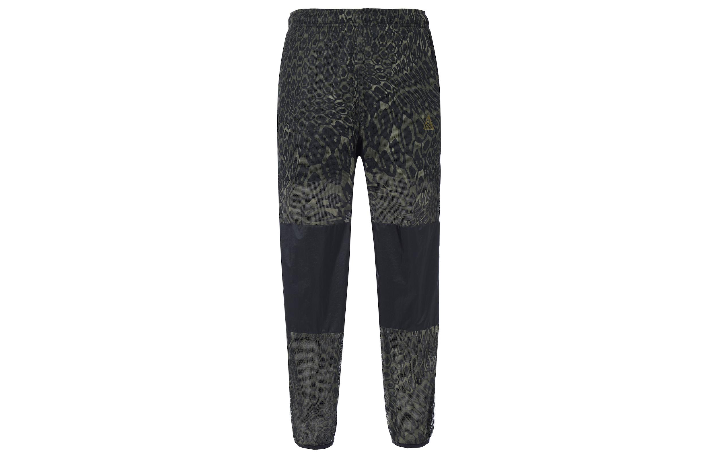 Nike ACG Knitted Sweatpants Men s Black Moderate Cuffed Pants DB4102-355 XS