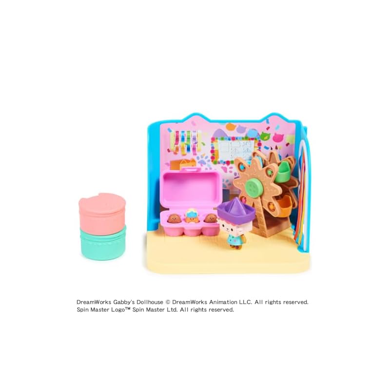 Gabby's Dollhouse Baby Box Craft Friends Room Set
