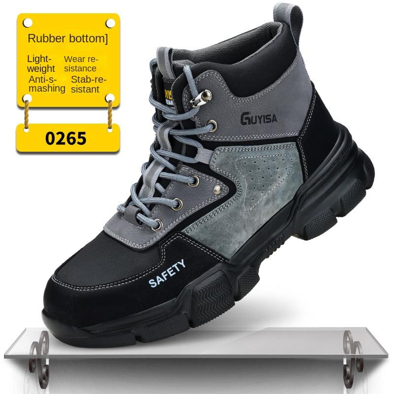 Labor Insurance Shoes,  Men's Non-slip Steel-headed Shoes, Not Tired After Standing for A Long Time, Wear-resistant Safety Shoes