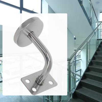 1 Stück Handlaufhalterung 50 mm x 60 mm Wandbefestigung Handlauf Balustrade für Krankenhaus, Büro, Heimdekorationszubehör