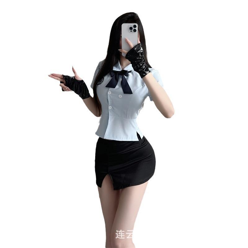 Sex Lingerie Sexy Os Policewoman Professional Suit Cosplay Student Spirit Uniform Seduction Pure Lust