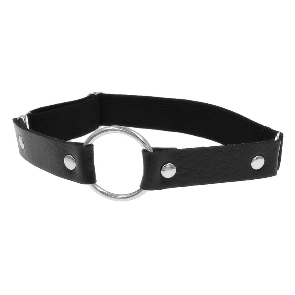 Women Elastic Pu Leather Leg Ring Garter Body Jewelry Punk Heart Rivet Thigh Ring Goth Harajuku Harness Stockings Garter