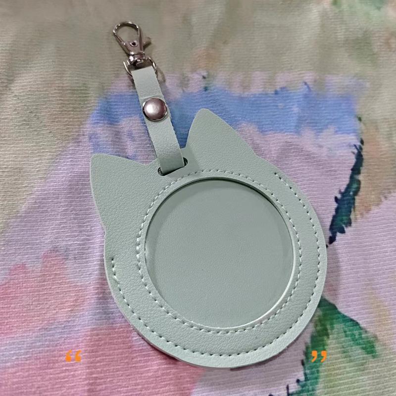 Transparent Card Holder Cute Badge Storage Cover Photocard Holder Protection Idol Card Storage Bag Pendant Student Stationery