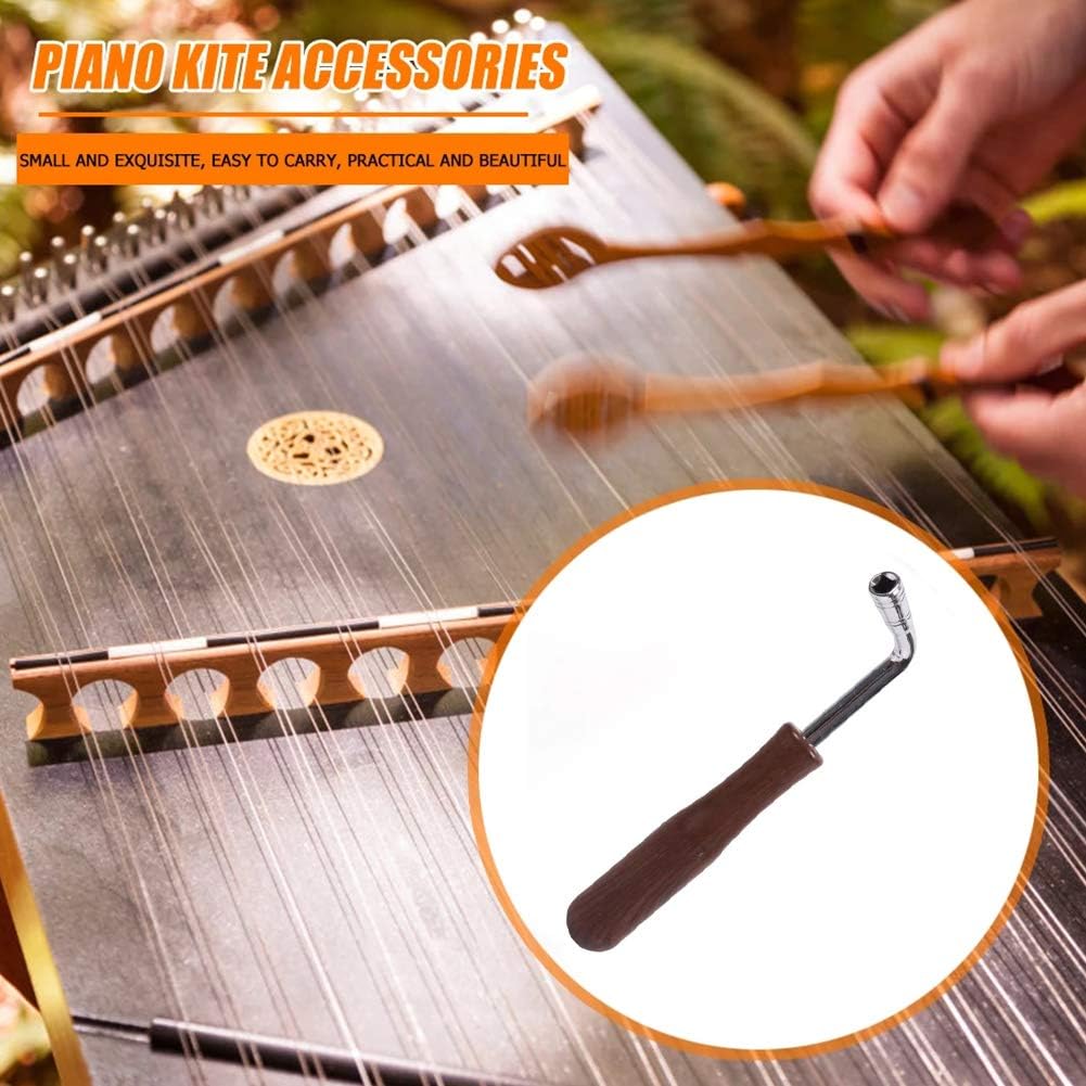 L-shape For Chinese Zither Pin Repair Tool For Piano Square Tuning Hammer String Pin Repair Tuner Spanner