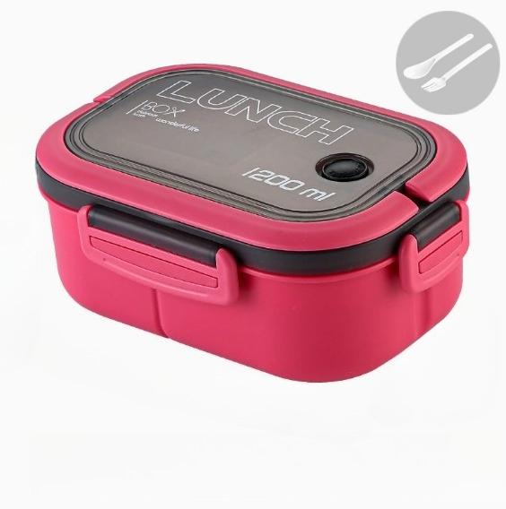 Portable Sealed Double Layer Leak Proof Bento Box with Cutlery Microwave Safe Kids Lunch Box Food Container Kitchen Accessory