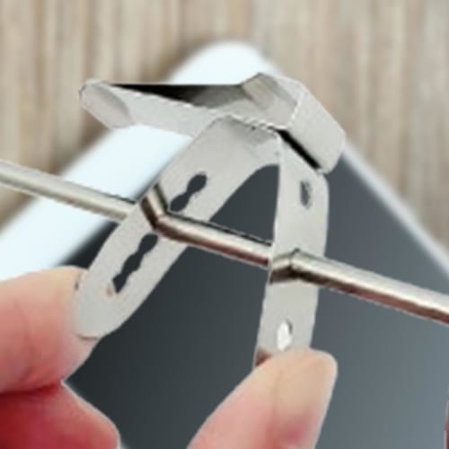 Stainless Steel Thermometer Holder, Thermometer Clip, Probe Clip Holder, Thermometer Clip, Thermometer Holder, Stainless Steel Thermometer Clip, Probe