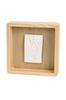 Baby Art - 3601092040 - Pure Box Baby Handprint Kit with Pine Wood Frame, New Baby Gift Idea, Wood Color