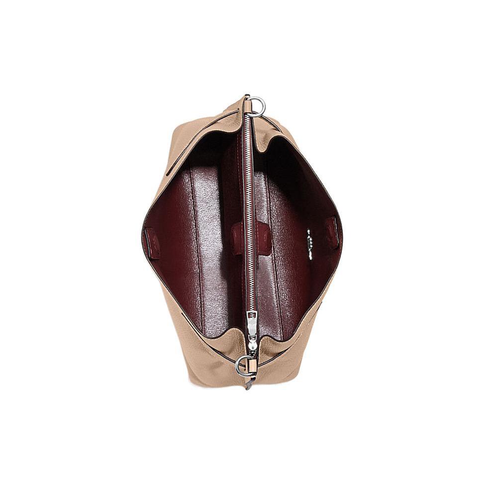New COACH Hanna Cow Leather Portable Crossbody Bag, Shoulder Bag Women's Beige CH194-SVVFS
