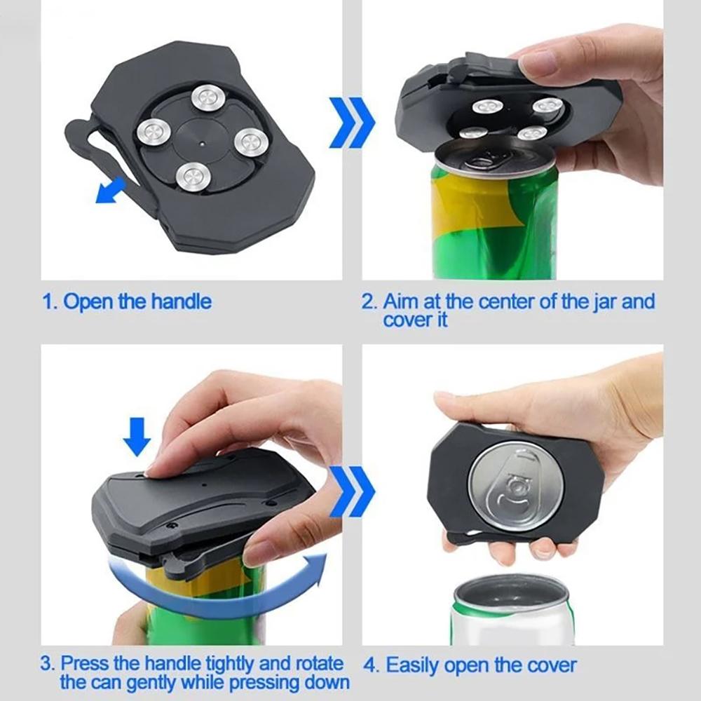 Beer Can Opener Tools Beverage Cans Bottle Opener Portable Stainless Steel Bottle Opener Bars Party Supplies  Accessories