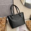 Winter New Black Tote Bag Female Large Capacity Shoulder Bag Casual Commuter Handbag Travel Bag Girls Bookbags Top-handle Bag