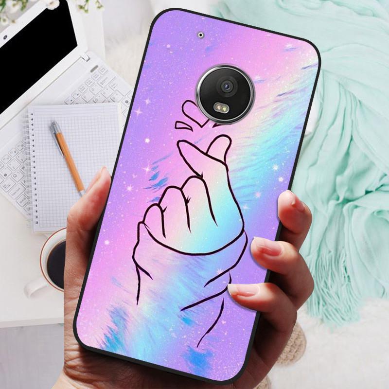 Pro Motorola Moto G5 Plus Pouzdro Černý Kryt Lev Vlk Silikonový Měkký Zadní Kryty Pro Moto G5 Plus Pouzdro Na Telefon G5+ Ochranný Kryt