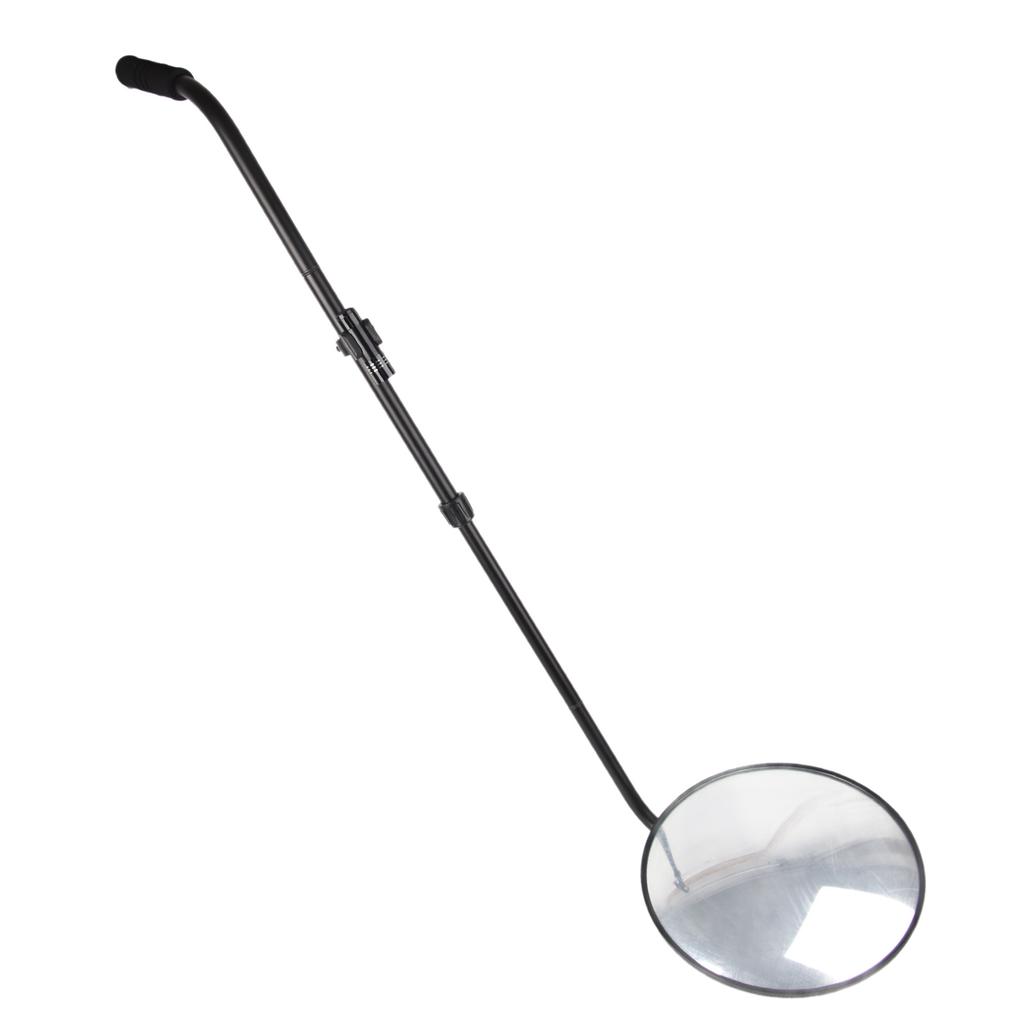 Unterbodeninspektionsspiegel mit Licht Teleskopgriff Einstellbarer Winkel Vergrößerndes Fahrzeug