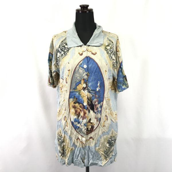 

Made in Italy ANGELO MARANI 100% Silk Short Sleeve Knit Shirt/Women s Size 44/