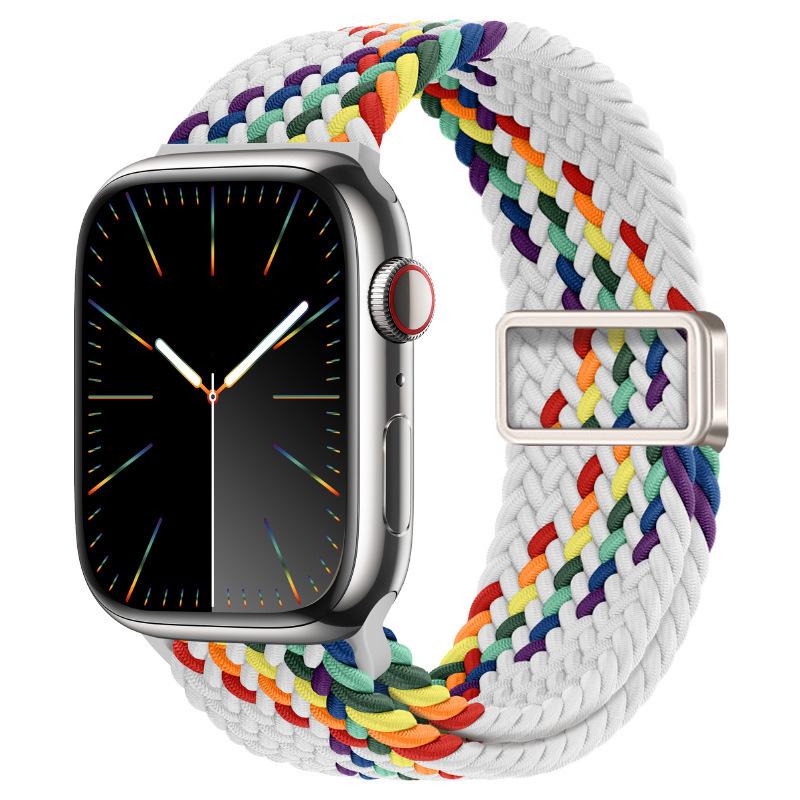 Magnetic Buckle Nylon Elastic Woven Band for Apple Watch Series 1/2/11