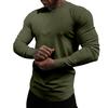 Men's T Shirt O-Neck Clothing Apparel Outdoor Long Sleeve Fashion Designer Vintage