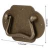 2PCS Brass Drawer Pull Handle Bail Antique Drawer Pull Vintage Cabinet Pull Handle  Furniture