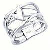 Sterling Silver Plated Heart-Shaped Ring, Nickel-Free Hypoallergenic Unique Design Women's Fashion Jewelry, Perfect For Everyday And Party Accessories