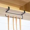 Household Kitchen New Multifunctional Storage White Black Toilet Shelf Paper Roll Rack Minimalist Style Organizer Tissue Hanger